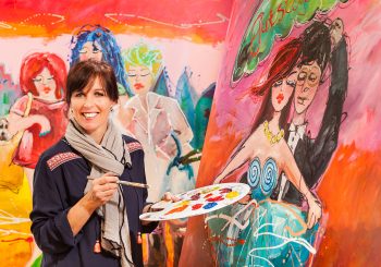 Kleurrijke kunst met verhaal van José Reuvekamp