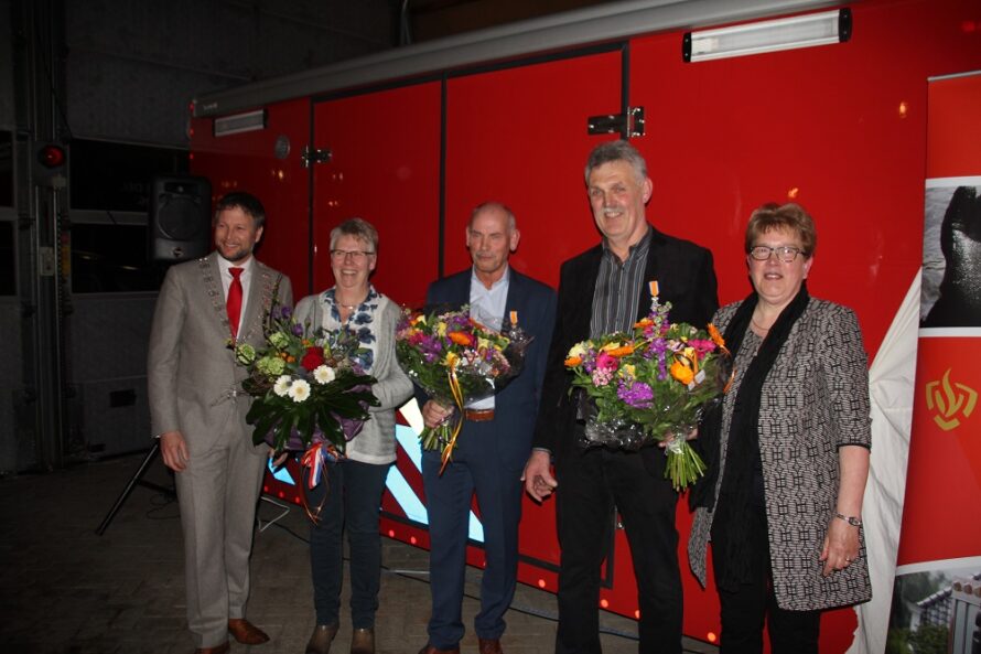 Hennie Lugtenberg en André Dijkman Koninklijk onderscheiden