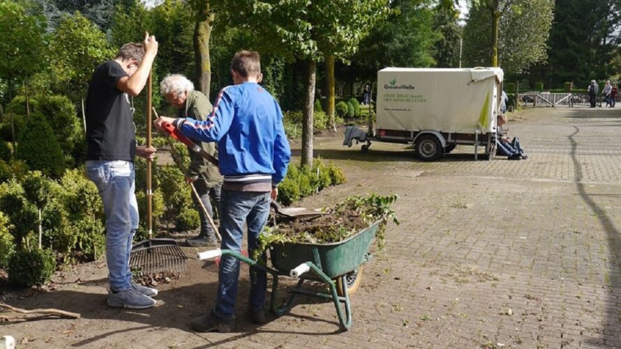 De Groene Welle helpt Tuincentrum Van der Vechte