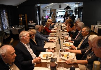 55-plus diner bij Marktzicht