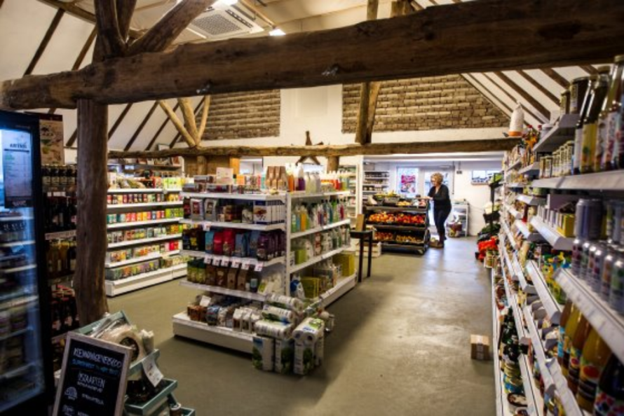 Open dag Supermarkt in het bos