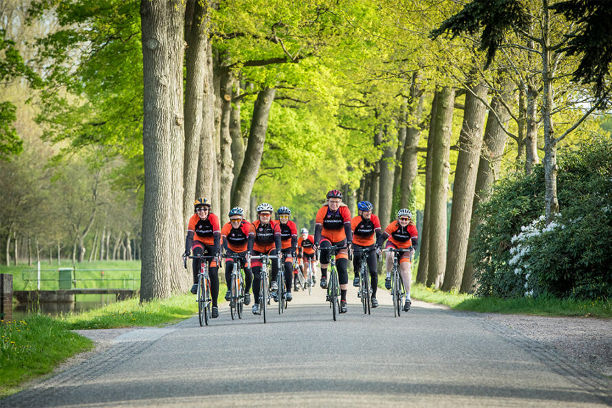 Beginnerscursus wielrennen bij Heikera