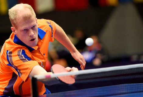 Eredivisiespelers te gast in tafeltenniscentrum Heino