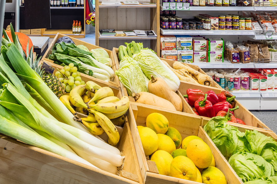 Heinose wint pakket met biologische groenten