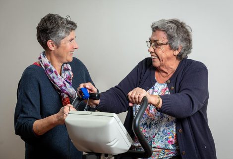 Geriatrisch fysiotherapeut springt op de bres voor kwetsbare oudere