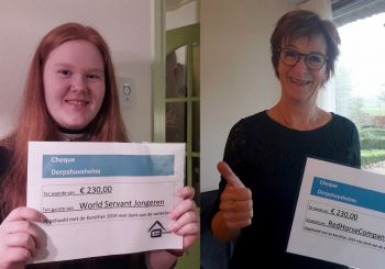 KeSa en RHC ontvangen cheque