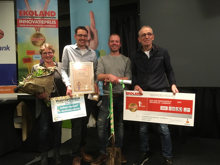 Overesch wint Ekoland Innovatieprijs 2019