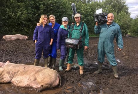 Overesch ecologisch landbouw in RTL4 programma Koffietijd