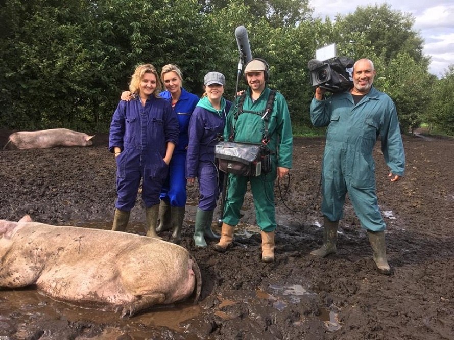 Overesch ecologisch landbouw in RTL4 programma Koffietijd