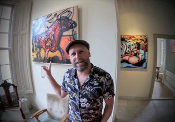 Erik Neimeijer bij Cultureel Café Heino