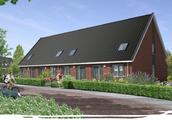 6 “buitengewoonthuiswoningen” aan de Haarstraat