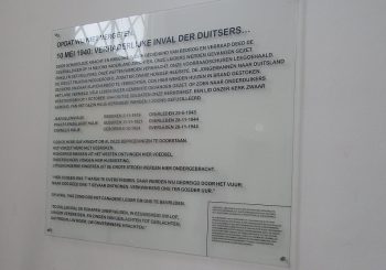 Herinneringsbord bevrijding Canadezen in PKN-kerk