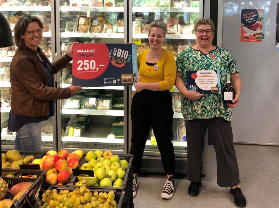 Derde plaats Overesch bij verkiezing ‘Beste Bio Winkel’