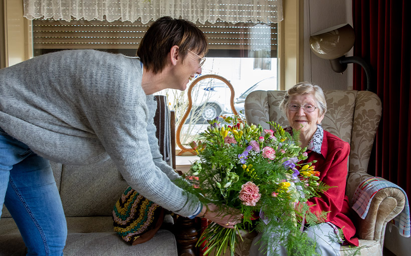 Na de kaartenregen van januari volgt in april de bloemenzee