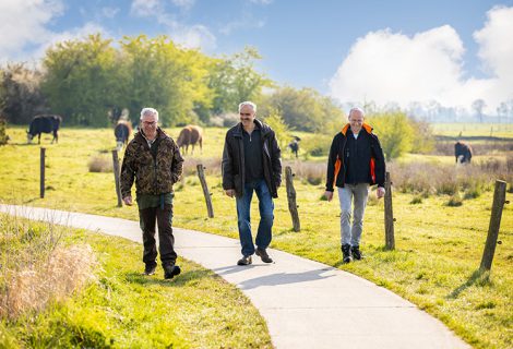 Al wandelend op ontdekkingstocht door natuurgebied Het Lierderbroek