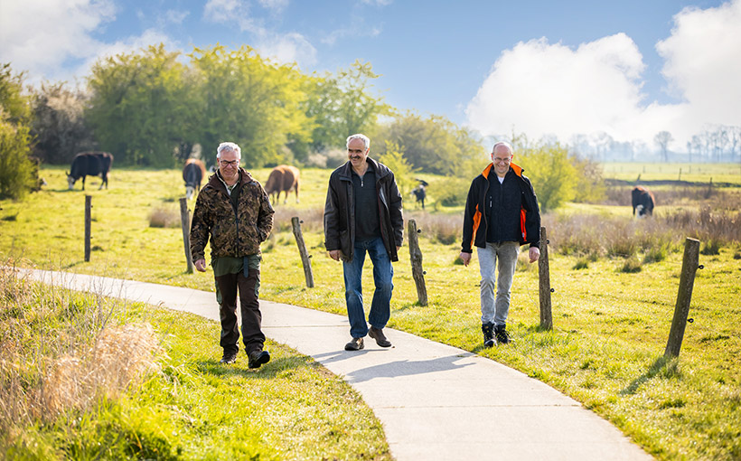 Al wandelend op ontdekkingstocht door natuurgebied Het Lierderbroek