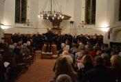 Uitvoering Bach Cantate Koor Salland in NH Kerk