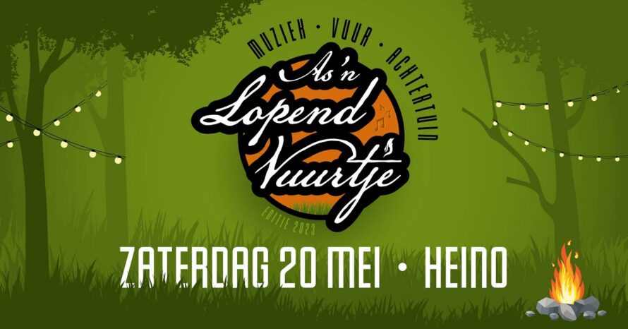 Nieuw festival ‘As ’n lopend vuurtje’ op 20 mei gelanceerd