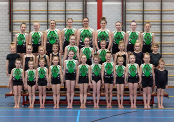 Acrogymnasten van sportclub Hevo zijn klaar voor het volgende niveau