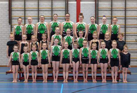 Acrogymnasten van sportclub Hevo zijn klaar voor het volgende niveau