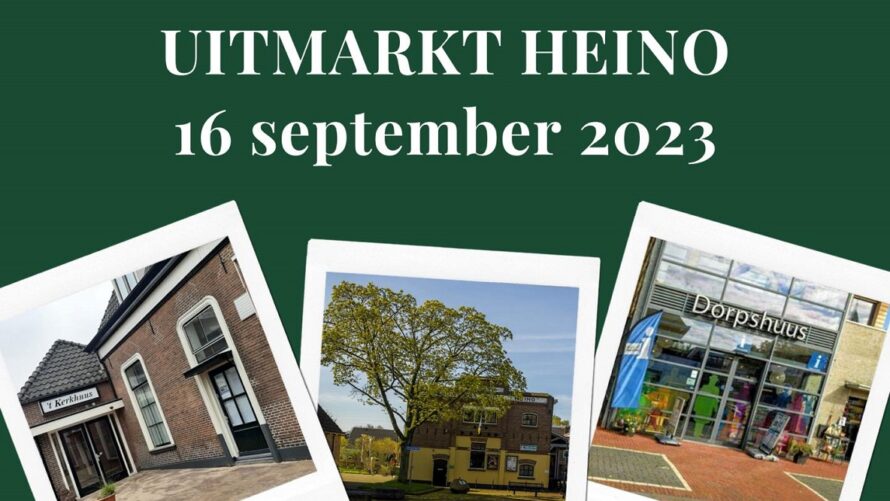 Heino maakt zich op voor eerste Uitmarkt