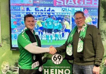Bryan Davies trainer tweede selectieteam vv Heino             