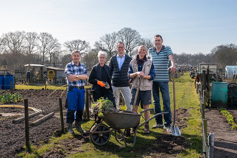 Hobby, werk, sport en therapie verenigd in een moestuin