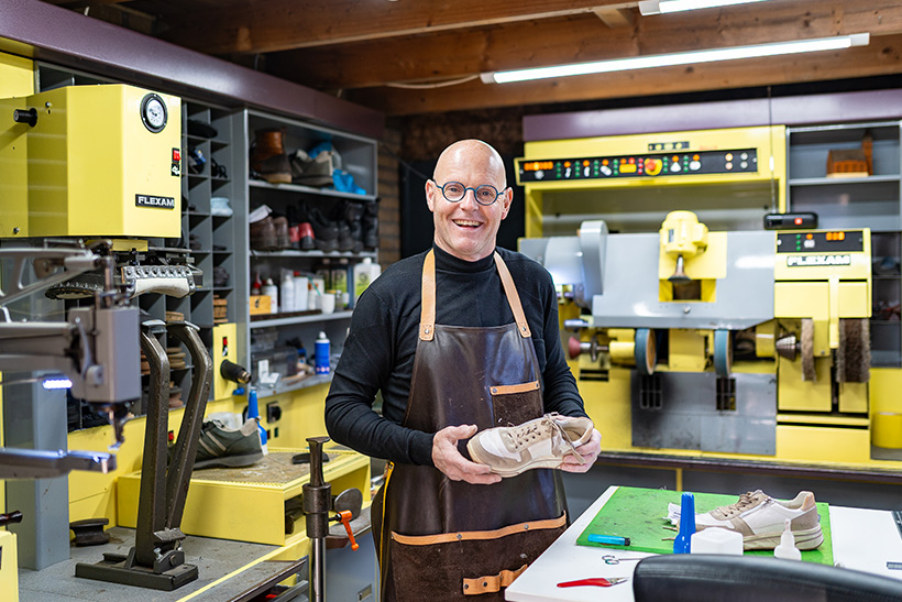 Met Freddy’s Schoenen heeft Heino weer een schoenmaker