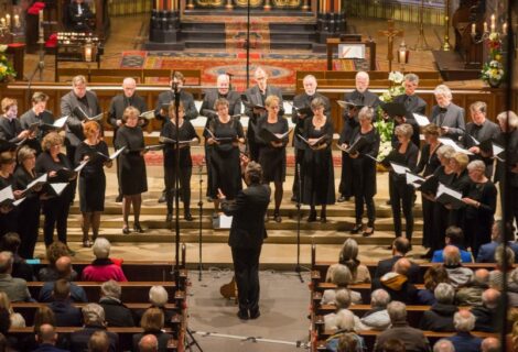 Zwols Vocaal Ensemble staat op 17 mei in de Nicolaaskerk