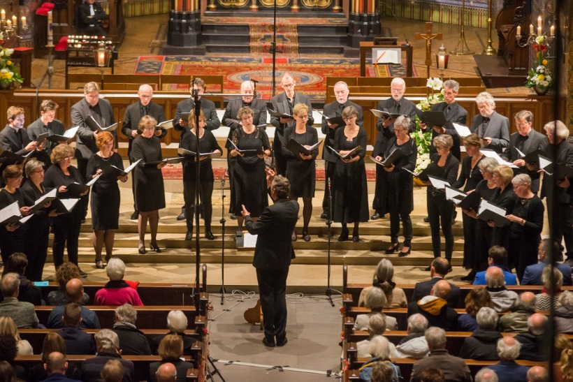 Zwols Vocaal Ensemble staat op 17 mei in de Nicolaaskerk