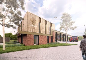 Ontwerp nieuwe brandweerkazerne Heino klaar