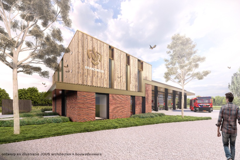 Ontwerp nieuwe brandweerkazerne Heino klaar