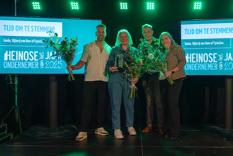 FysioSas verkozen tot Ondernemer van het Jaar in Heino