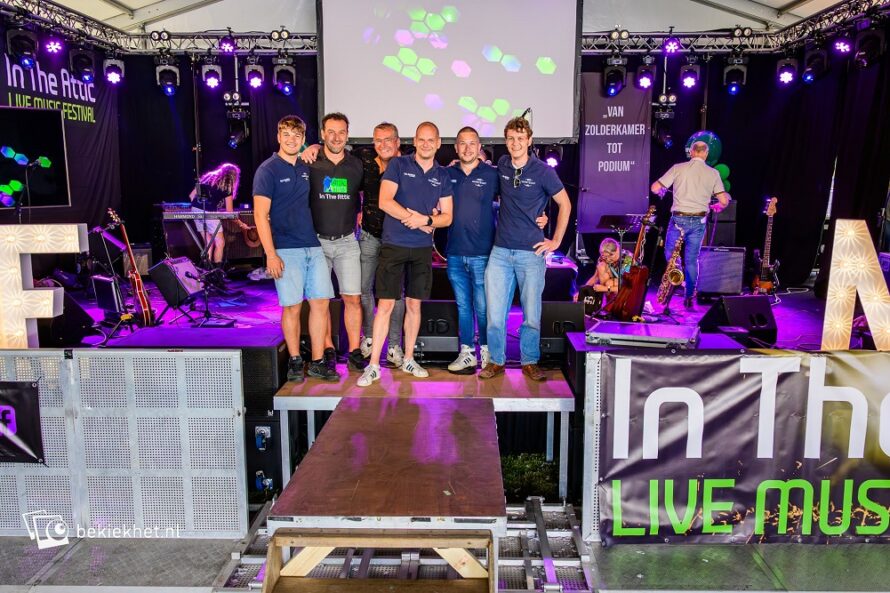 Het popfestival “In The Attic” viert vanavond 15 jarig jubileum