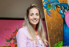 “Het is zo bijzonder om mijn werk aan iemands muur te zien hangen”