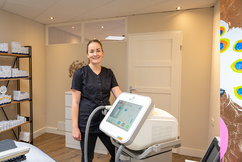 Huidtherapie Heino straalt in het hart van het dorp