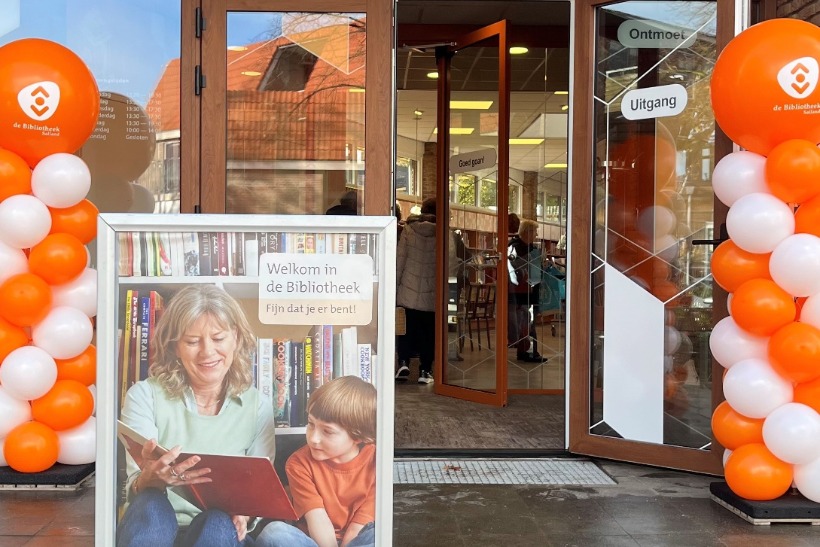 Feestelijke opening van de vernieuwde Bibliotheek Heino